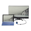 Mini DisplayPort-VGAI変換アダプタ 写真2