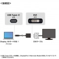 USB Type C-DVI変換アダプタ 写真2