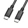 USB 2.0 Type-Cケーブル(PD60W・3m・ブラック) 写真2