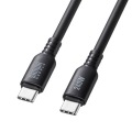 USB2.0 Type-C シリコンケーブル(PD240W・2m・ブラック) 写真2