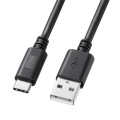 USB 2.0 Type-Cケーブル(C-A・3m・ブラック) 写真2