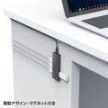 磁石付きスリム4ポートUSB2.0ハブ 写真2