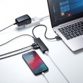 急速充電ポート付きUSB3.1 Gen1 ハブ 写真2