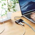 USB Type-Cハブ付き ギガビットLANアダプタ 写真2