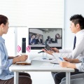 スピーカーフォン カメラ内蔵 USB マイク カメラ スピーカー WEB会議 1台3役 スリムボディ 省スペース 広角105度 高画質 全指向性マイク 写真2