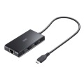 USB Type-Cハブ付き ギガビットLANアダプタ 写真2