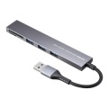 USB 5Gbps 3ポート スリム ハブ(カードリーダー付き) 写真2