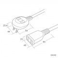 プラス1個口延長コード 写真2