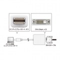 Mini DisplayPort-DVI変換アダプタ 写真2
