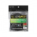 CAT7ウルトラフラットLANケーブル(3m、ブラック) 写真2