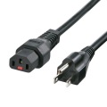 抜け防止ロック電源コード(3m) ブラック APW12-515C13LK03 写真2