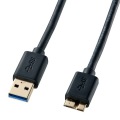 USB3.0マイクロケーブル(A-MicroB)1.8m 写真2