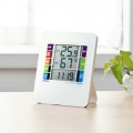 熱中症&インフルエンザ表示付きデジタル温湿度計(警告ブザー設定機能付き) 写真2