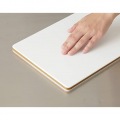逸品 やわらか耐熱抗菌まな板 L ブラウン 400×250×H13 写真2