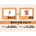 VE電気まほうびん 3.0L ホワイト 写真2