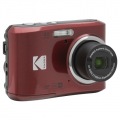 PIXPROデジタルカメラ FriendlyZoomモデル FZ45レッド 写真2