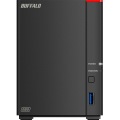 リンクステーション SOHO向け LS720DNB ネットワークHDD 2ベイ 8TB 写真2