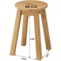 丸スツール 写真2