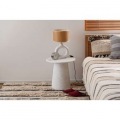 ラウンドテーブル ホワイト 写真2
