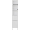 DOLLY(ドリー)隙間収納ラック 幅30cm(完成品) 隙間収納 すきま収納 2way 隙間ラック キッチン収納 ランドリーラック スリム 縦型 おしゃれ DOK160-30SS-WH 写真2
