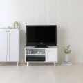 KAURA(カウラ)テレビボード(80cm幅) テレビ台 テレビボード ローボード 幅80 コンパクト おしゃれ シンプル テレビ 収納 ホワイト KA45-80L-WH 写真2