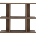 Fizz(フィズ)シェルフ(ロータイプ90cm幅) ブラウン 写真2