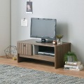 TIFFY(ティフィー)テレビボード(80cm幅) ローボード テレビ台 収納 リビング おしゃれ 北歐 幅80cm TF35-80L-BR 写真2