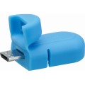 スマホ・タブレット用 USBフラッシュ 16GB ブルー 写真2
