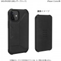 UAG社製 iPhone 12 mini(5.4) 2020対応耐衝撃ケース METROPOLIS LEATHER ブラック 【日本正規代理店品】 UAG-IPH20SF-LBK 写真2