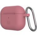 UAG社製/U by UAG Apple AirPods 第3世代用 シリコンケース (耐衝撃/カラビナ付属/ワイヤレス給電) DOT ダスティローズ UAG-UAP3D-DR 写真2