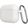 UAG社製/U by UAG Apple AirPods 第3世代用 シリコンケース (耐衝撃/カラビナ付属/ワイヤレス給電) DOT マシュマロ UAG-UAP3D-MM 写真2