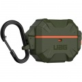 UAG社製 AirPods(第3世代)用 耐衝撃ケース PATHFINDER (オリーブ/オレンジ) 写真2