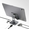 プリンストン 7in1 USB Type-C スタンド型ドッキングステーション( PD87W対応 / 4K出力 / マルチディスプレイ ) 写真2