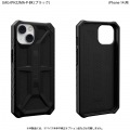 URBAN ARMOR GEAR iPhone 14 ( 6.1 ) 2022対応 耐衝撃ケース MONARCH ブラック 【日本正規代理店品】 UAG-IPH22MA-P-BK 写真2