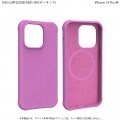 Urban Armor Gear URBAN ARMOR GEAR/U by UAG iPhone 14 Pro ( 6.1 ) 2022対応 MagSafe対応 DOT オーキッド 【日本正規代理店品】 UAG-UIPH22MB-DMS-OH 写真2
