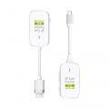 プリンストン ワイヤレスHDMI AirPlay / Miracast 受信機能対応 USB-C to HDMI(親子機セット品) ホワイト SC-POCKETPLUS-C1R1 写真2