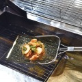 ステンレス プロ角フライヤーカス揚 中(10メッシュ) 写真2