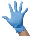 ニトリル手袋 ニトリルザウルス パウダーフリー ブルー(100枚入)LL 写真2