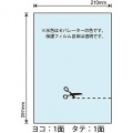 透明保護フィルム 1ケース 200シート A4ノーカット 写真3