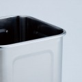 HACCP18-8深型角キッチンポット 18cm 写真3