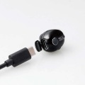 ヘッドセット Bluetooth ワイヤレスイヤホン 小型 連続通話最大5時間 USB Type-C端子 片耳 ブラック 写真3