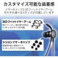 ヘッドセット 両耳 有線 イヤホン マイクアーム 付 USB 接続 テレワーク WEB会議 オンライン授業 ブラック 写真3