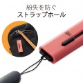 USBメモリ 64GB USB3.2(Gen1) 高速データ転送 スライド式 キャップなし ストラップホール付 レッド 写真3