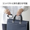 ヘッドセット イヤホン インナーイヤー USB 両耳 セミオープン ミュートスイッチ付き インラインコントローラー ブラック 写真3
