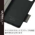 AQUOS sense6s ソフトレザーケース 薄型 磁石付き 写真3