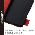AQUOS wish2 ソフトレザーケース 薄型 磁石付き 写真3