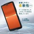Xperia Ace III(SO-53C/SOG08)/背面クリア/ブラック 写真3