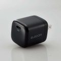 AC充電器/USB充電器/USB Power Delivery/45W/USB-C1ポート/スイングプラグ/ブラック 写真3