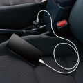 シガーチャージャー/USB Power Delivery18W+18W/Type-C×1/USB-A×2/ブラック 写真3
