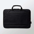 パソコンケース/リサイクル素材/取っ手付き/手提げ/撥水/防汚/CORDURA/15.6インチ/ブラック 写真3